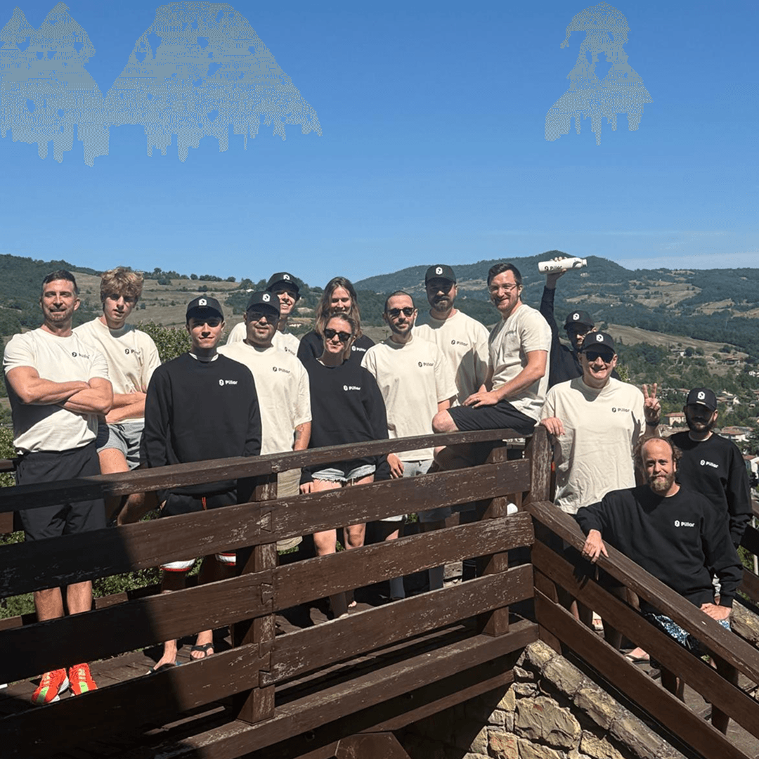 A equipa Pillar em ação